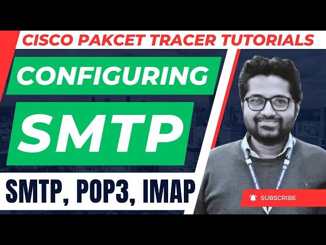 How to Configure Email Server in Packet Tracer | Configure SMTP in Packet Tracer | Set up SMTP/POP3