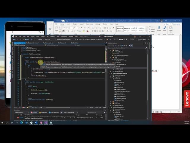 Xamarin MVVM - local database with SQLite (Part 5)