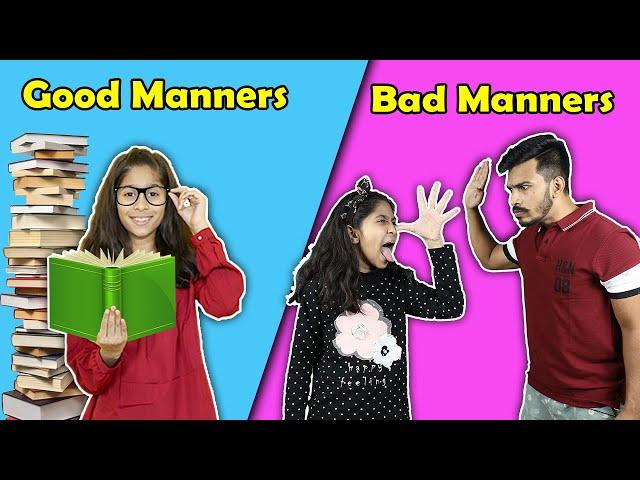 Good Manners Vs Bad Manners | Funny Video | Pari's Lifestyle