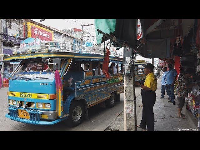 Traveling by  Bus... Stations & local Buses in Phuket - getting around Thailand for cheap