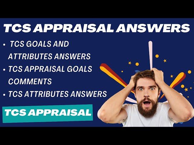TCS Appraisal Answers | TCS Goals and Attributes Answers | TCS Appraisal Answers