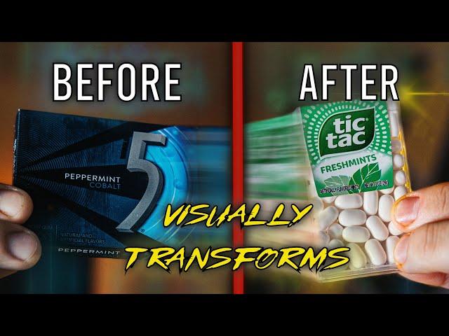 Instant IMPOSSIBLE Transformation  - VISUAL Gum to Anything - Magic Tutorial