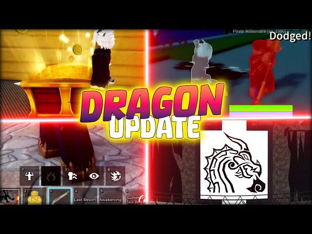 Blox Fruits New Dragon Update Sneak Peek