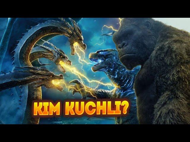 Godzilla va Kong Gidoraga qarshi.Kim kuchli? O'zbek tilida.