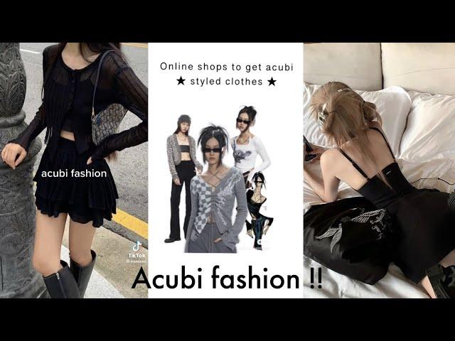 Acubi fashion finds & shops | tiktok compilation