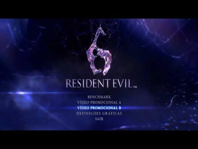 Resident Evil 6 (PC) - BenchMark - Teste Radeon HD 6770