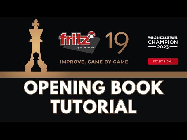 How to create a game database, an opening tree, and an opening database in Fritz 19