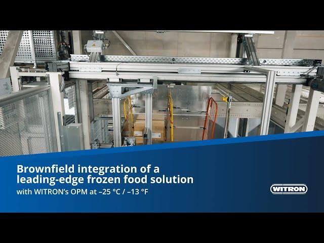 Material Flow OPM Frozen Food Process (Migros Neuendorf) | WITRON