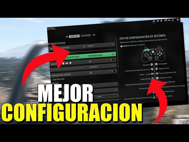 CUAL ES LA MEJOR CONFIGURACION DE CONTROL en WARZONE 2 -XBOX/PS4/PS5/PC-