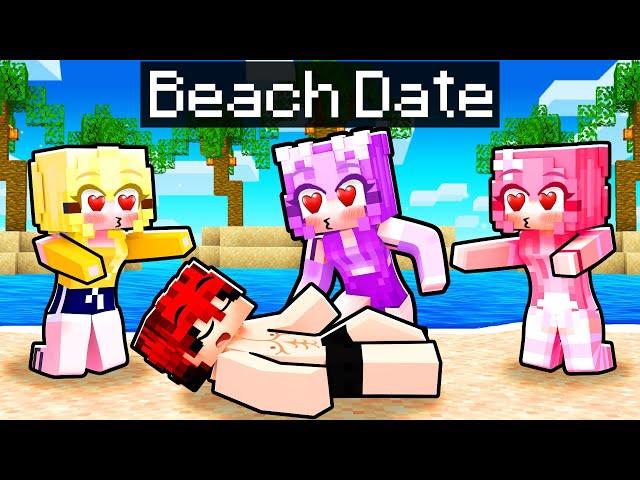 FORCED on a BEACH DATE with MY CRAZY FANGIRLS!