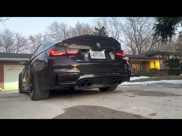 Stage 2 M4 INSANE Exhaust Set up