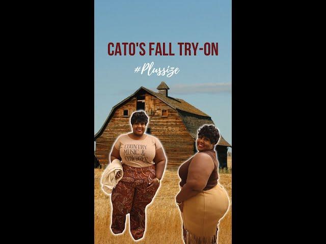 Cato's Haul | Plus-Size | PLUS SIZE FALL HAUL