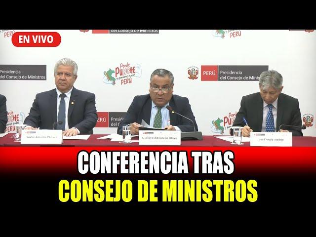  ¡EN VIVO! CONFERENCIA DEL GOBIERNO TRAS CONSEJO DE MINISTROS HOY 18 DICIEMBRE