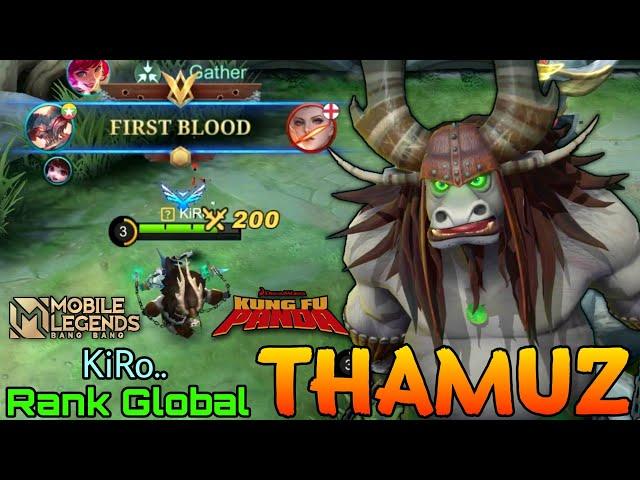 General Kai Thamuz Kung Fu Panda x MLBB New Skin! - Top Global Thamuz by KiRo.. - Mobile Legends