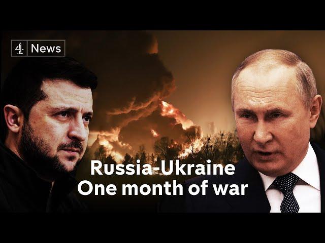 Russia-Ukraine Timeline: The first month of war