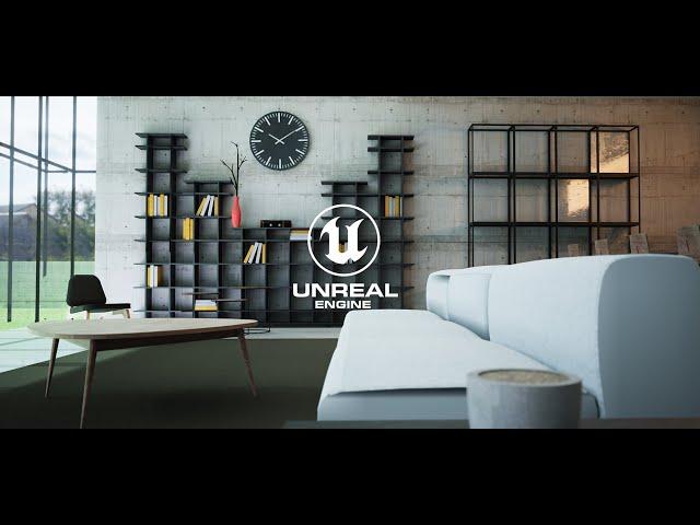 Unreal Engine archviz  (Tutorial) | DesignwithDan