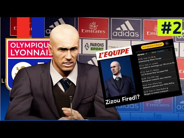 Zidane SACKED!? PES 2024 Master League