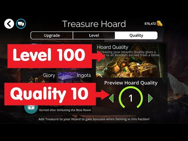 Gems of War Get Hoard to Level 100 and Quality 10 CHEAP! Best method