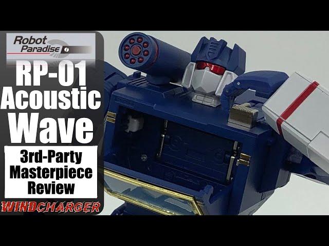 Transformers Masterpiece Review: Robot Paradise RP-01 Acoustic Wave (Soundwave)