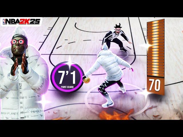 I pulled up on a 7ft Point Guard in COMP STAGE...this is INSANELY BROKEN ! NBA 2K25