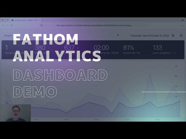 #Fathom Analytics: Dashboard Demo