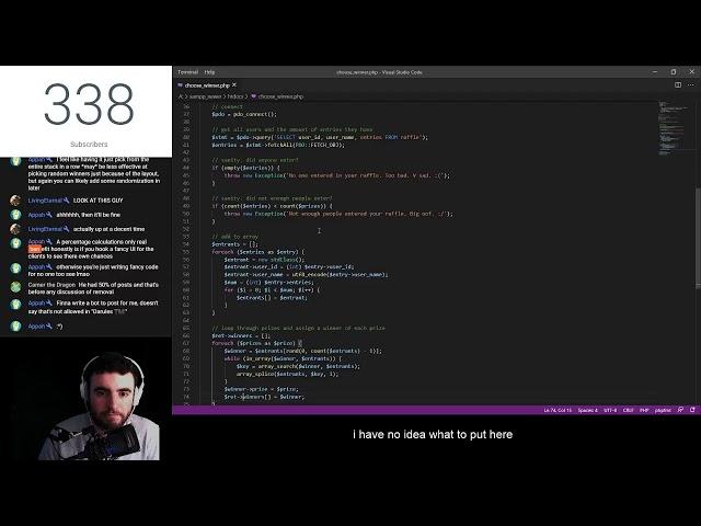 Programming Stream -- Folding Contest Winner Picker