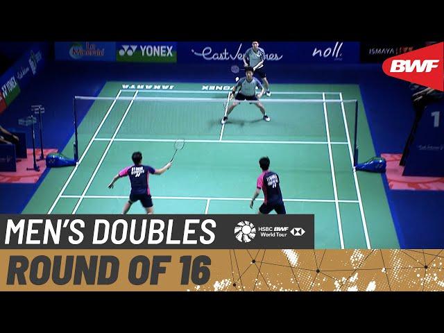 EAST VENTURES Indonesia Open 2022 | Gideon/Sukamuljo (INA) [1] vs. Kang/Seo (KOR) | R16