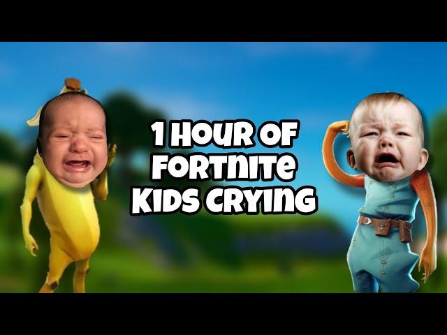 So I Made These Fortnite Kids Cry/Rage for 1 Hour Straight!  (FUNNY)