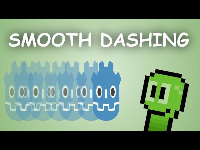 How to Create SMOOTH DASHING in Godot (top_down)