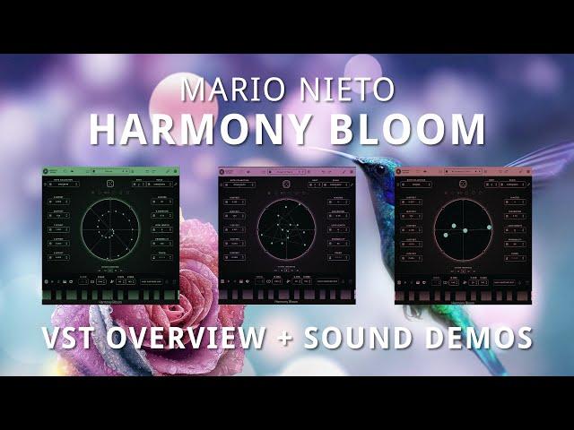 Harmony Bloom - Overview of Polyrhythmic Sequencer + Sounds Demo