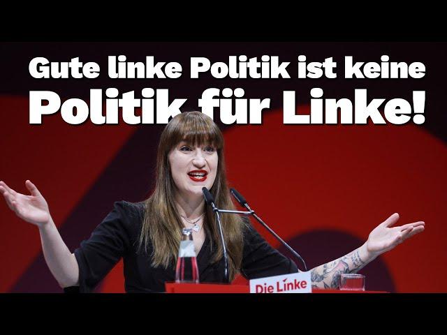 Heidi Reichinnek: "Linke Politik heißt kämpfen für die, denen es am schlechtesten geht!"