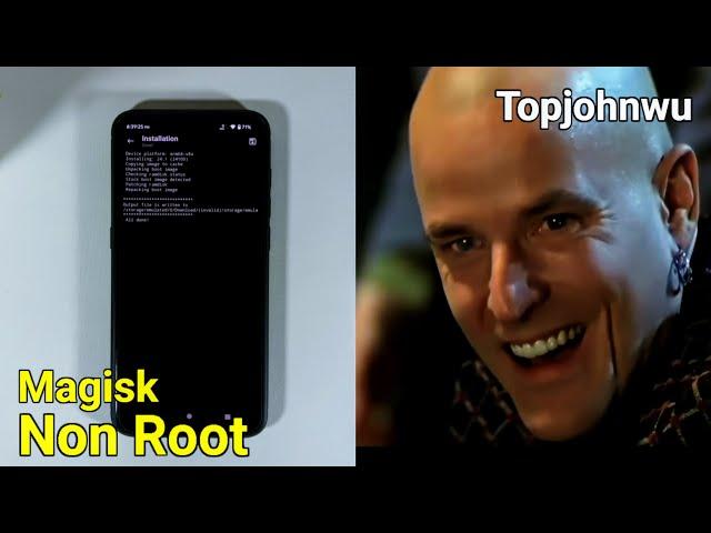 install Magisk Manager Without Root!!!