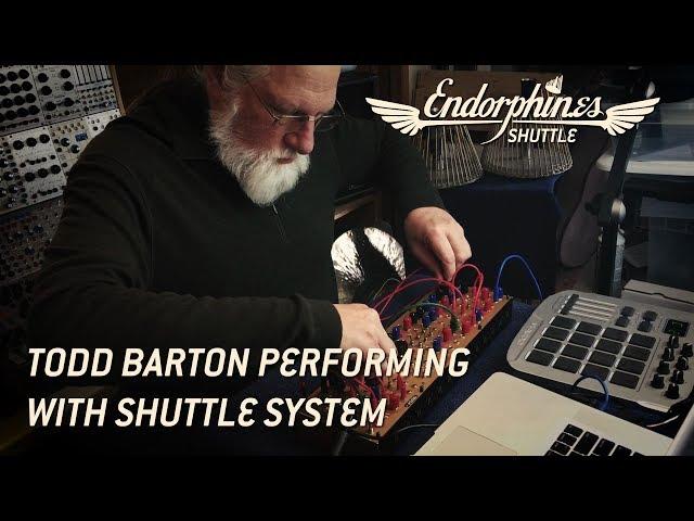 Todd Barton performing with Endorphin.es SHUTTLE System