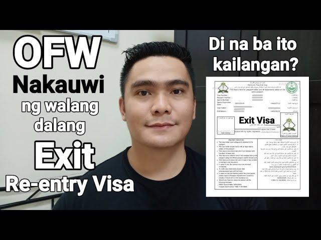 EXIT RE-ENTRY VISA HINDI NA BA KAILANGAN | PAANO KAPAG NAKAUWI KA SA PILIPINAS NA WALA NITO