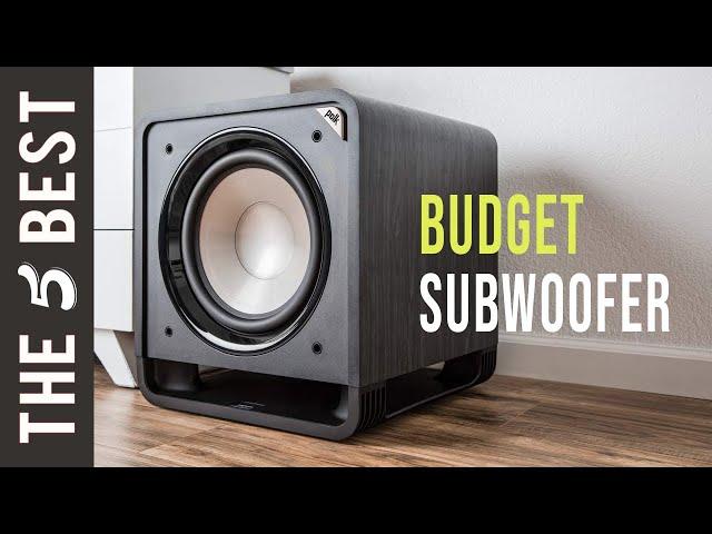 Best Budget Subwoofer - Top Budget Subwoofer Review in 2021