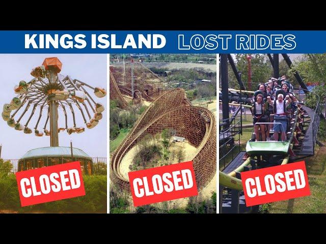 10 LOST Rides of Kings Island REVEALED