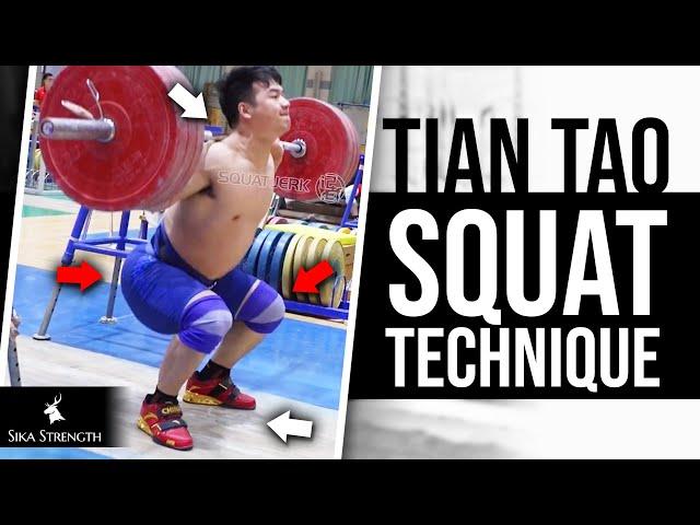 4 Things We Can Learn From Tian Tao's Squat