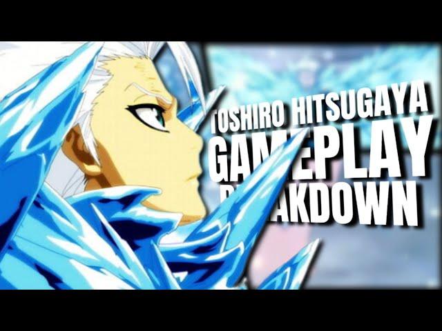 New Toshiro Hitsugaya Gameplay Breakdown Bleach Rebirth of Souls