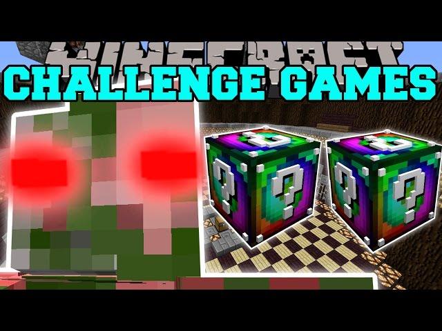 Minecraft: ZOMBIE PIGMAN TITAN CHALLENGE GAMES - Lucky Block Mod - Modded Mini-Game