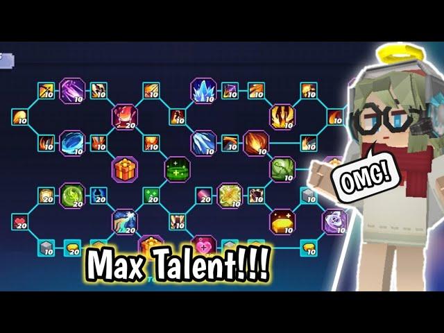 The Power Of Full Max Talent In Bedwars!!! [Blockman Go]