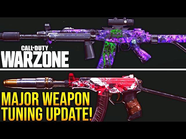 Call Of Duty WARZONE: MAJOR WEAPON TUNING UPDATE! (FARA NERF, KRIG NERF, & MORE)