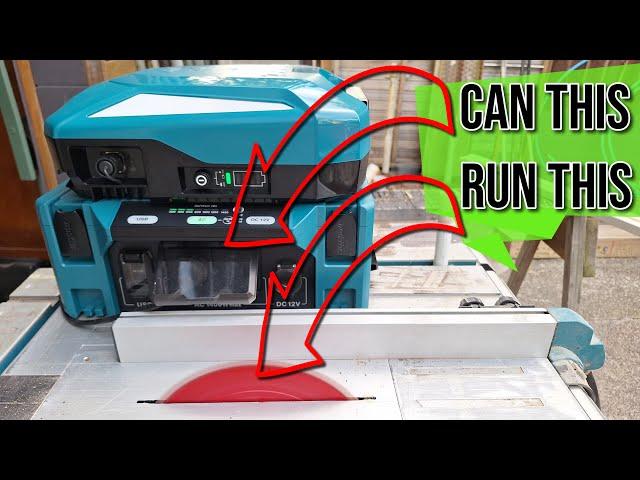 Cordless Makita Table Saw... Kinda