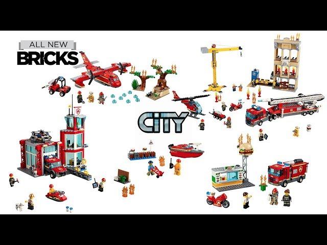 Lego City Fire Compilation of Fire Rescue Sets