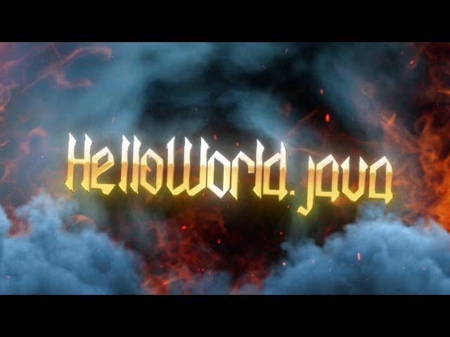 NANOWAR OF STEEL - HelloWorld.java (Source Code Video) | Napalm Records