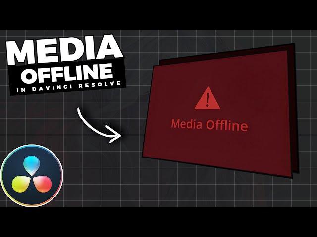 How To Fix MEDIA OFFLINE In Davinci Resolve