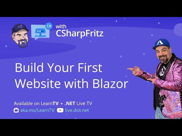 Learn C# with CSharpFritz: Build Your First Website with Blazor and Blazing Pizza