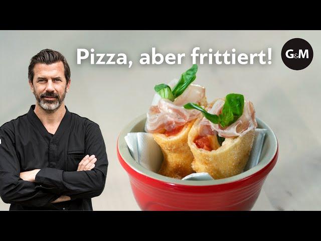 Rezept: Pizza fritta von Andreas Caminada | GaultMillau Schweiz