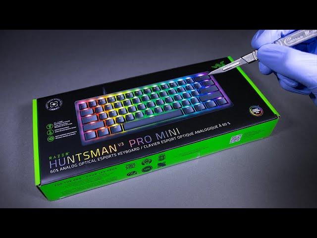 Razer Huntsman Mini V3 Pro Keyboard Unboxing - ASMR