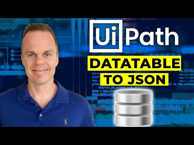 How to convert a DataTable to a JSON string in UiPath