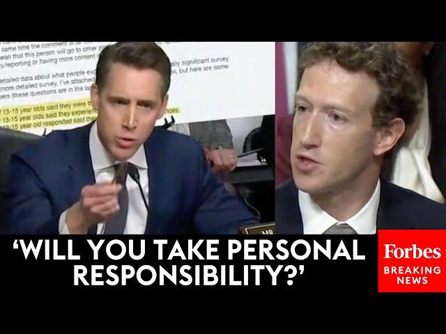 MUST WATCH: Josh Hawley Gets Applauded Multiple Times Ruthlessly Grilling Mark Zuckerberg